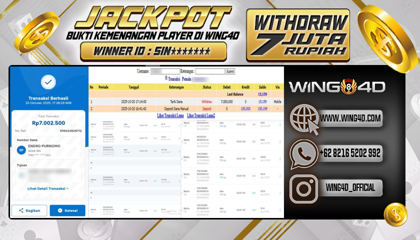 Prediksi WING4D | Prediksi dan RTP Jitu Situs WING4D