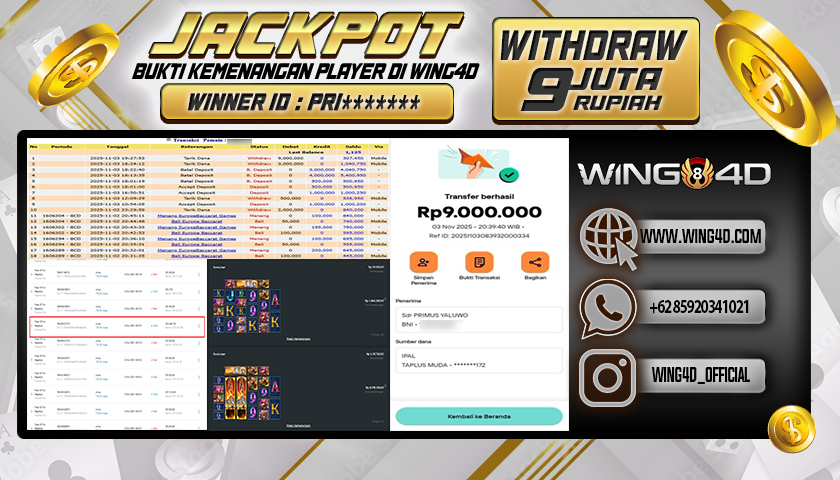 Prediksi WING4D | Prediksi dan RTP Jitu Situs WING4D