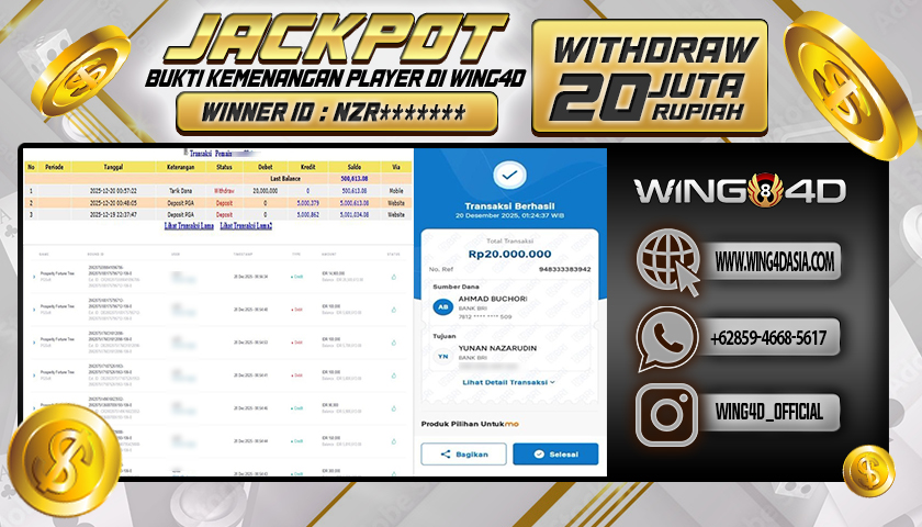Prediksi WING4D | Prediksi dan RTP Jitu Situs WING4D