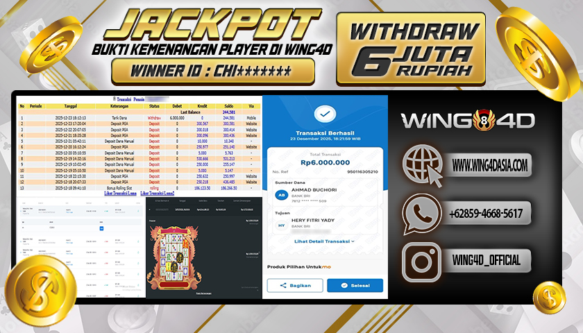 Prediksi WING4D | Prediksi dan RTP Jitu Situs WING4D