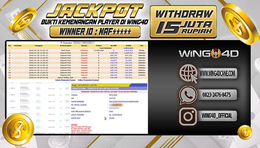 Prediksi WING4D | Prediksi dan RTP Jitu Situs WING4D