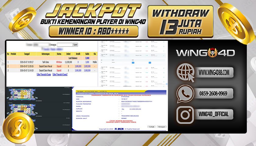 Prediksi WING4D | Prediksi dan RTP Jitu Situs WING4D