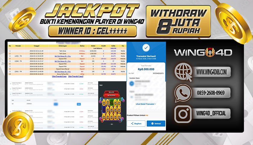 Prediksi WING4D | Prediksi dan RTP Jitu Situs WING4D