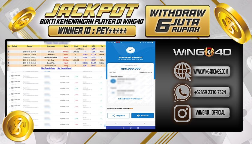 Prediksi WING4D | Prediksi dan RTP Jitu Situs WING4D
