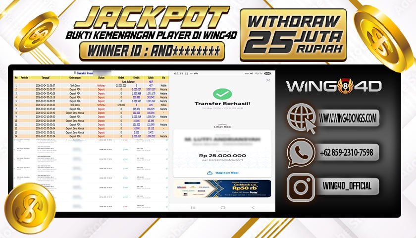 Prediksi WING4D | Prediksi dan RTP Jitu Situs WING4D