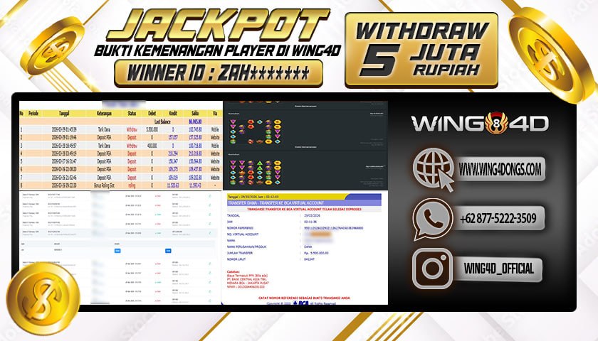 Prediksi WING4D | Prediksi dan RTP Jitu Situs WING4D