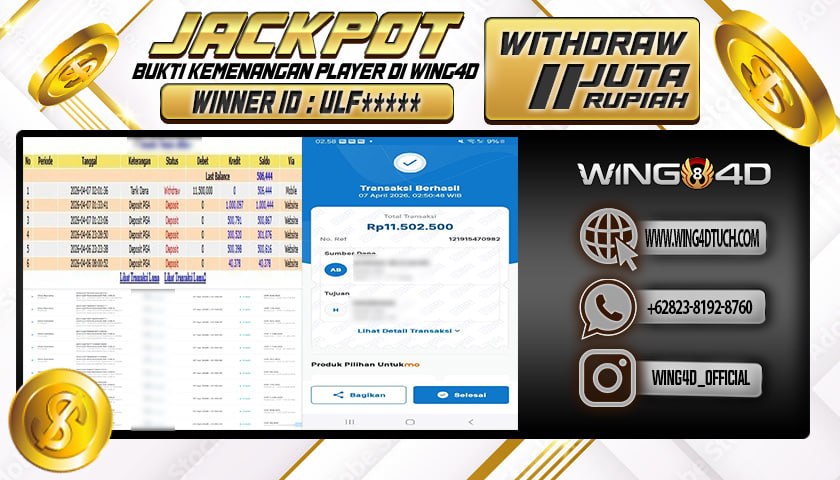 Prediksi WING4D | Prediksi dan RTP Jitu Situs WING4D