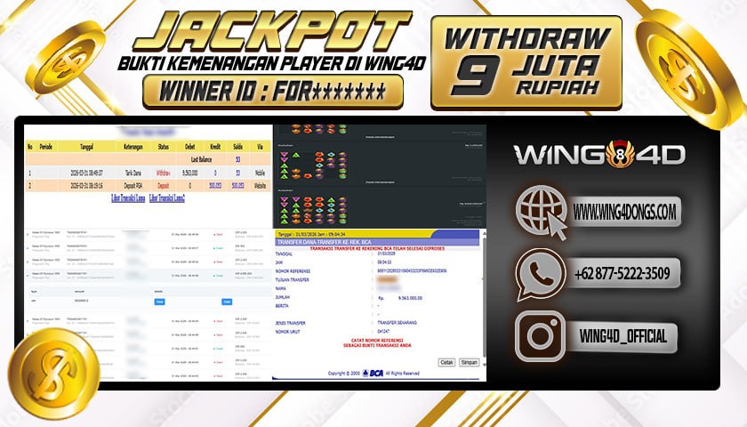 Prediksi WING4D | Prediksi dan RTP Jitu Situs WING4D