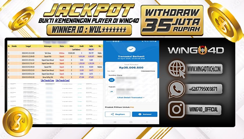 Prediksi WING4D | Prediksi dan RTP Jitu Situs WING4D