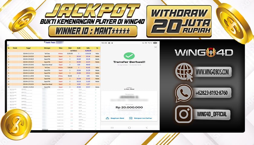 Prediksi WING4D | Prediksi dan RTP Jitu Situs WING4D